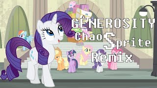 MLP  Generosity Chaos Sprite Remix [upl. by Ahtenak358]