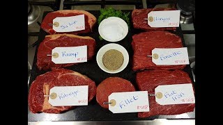 Cuts Of Steak Explained Cheap cuts vs Expensive Cuts amp Chimichurri SRP [upl. by Phio]