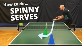 How to get more spin on your serves [upl. by Ulane740]