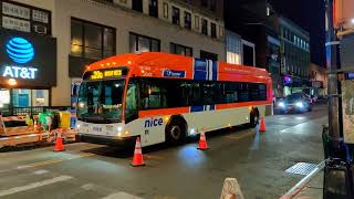 NICE Bus 2021 Gillg BRT 2042 on the n20G at Roosevelt Avenue amp Main Street [upl. by Eggleston]