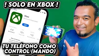 ¿Cómo Usar mi Celular Android como CONTROL para XBOX ONE o SERIES XS [upl. by Argyres]