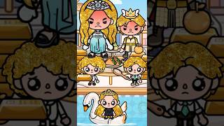 Rich family or poor family  Toca life world tocaboca shorts [upl. by Balliett]