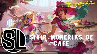 Sivir Monerías de Café SkinSpotlight 4k  Español Latino  leagueoflegends [upl. by Frere]