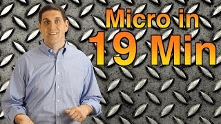 MICROeconomics 19 Minute Review [upl. by Anora237]