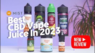 7 Best CBD Vape Juice in 2023 [upl. by Harriette]