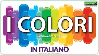 I colori in italiano  Colors in Italian  Learn Italian colors vocabulary [upl. by Navonoj]