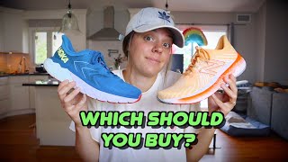 WHICH SHOULD YOU BUY HOKA ARAHI 5 VS NEW BALANCE VONGO V5 [upl. by Coppins682]