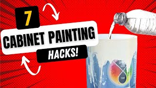 7 Genius Cabinet Painting Hacks Thatll Save You Time amp Hassle [upl. by Haek127]