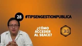 SEACE 2016 ¿Cómo acceder al SEACE [upl. by Stephanie501]