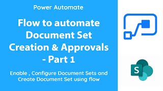 Power Automate  Document Set Approval Part 1  Create Document Set [upl. by Nibbor]