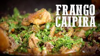 Frango Caipira com Quiabo I Churrasqueadas [upl. by Attey]