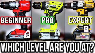 We Ranked Every DRILLDRIVER From Beginner LVL To Expert LVL What Level Are You [upl. by Einner76]