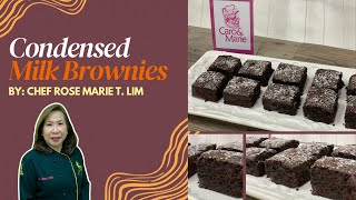 Condensed Milk Brownies [upl. by Pacifa878]