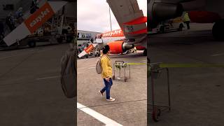 easy jet airbus to Bristol  At Edinburgh airport 😁❤️✈️✈️ easyjet airbusa320 edinburghairport [upl. by Piks]