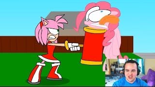 A Brony Reacts  Amy VS Pinkie [upl. by Elwina]