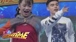 Its Showtime Bailey and AC dance to quotTaga Saan Kaquot Challenge [upl. by Eittocs211]