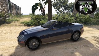 1996 MercedesBenz SLK R170 roadster  Cayo Perico mods  GTA V [upl. by Wallinga]