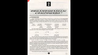 Part 1 Organometallic Compounds Grignard Reagent [upl. by Zarihs]