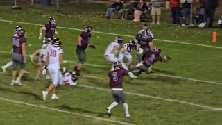 Shippensburgs Janye Statum scores goahead touchdown in playoff win over Warwick [upl. by Takeshi]