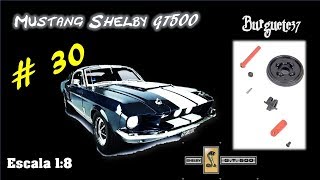 Armando un Mustang Shelby GT500 67 30  Amortiguador y tambor de freno derecho [upl. by Bazar]