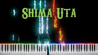 The Boom  Shima Uta Piano Tutorial [upl. by Ponzo]