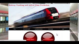 Railway Tracking And Arival Time Prediction Project [upl. by Arhez620]