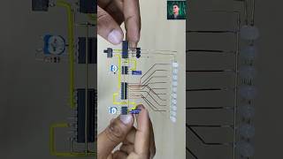 RGB 4 pin LED Chaser Light Circuit  Auto and Manual Colour Changing Mode Common Anode shorts [upl. by Nivled38]