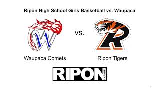 Ripon High School Girls Basketball vs Waupaca 011221 [upl. by Hayden103]