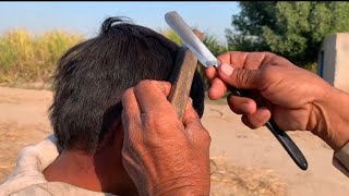 100 Year Old ASMR Fast Hair Cutting With Barber Old [upl. by Kila]