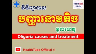 បញ្ហានោមតិច មូលហេតុនិងវិធីព្យាបាល l ជំងឺតំរងនោម l​ HealthTube Official [upl. by Goggin]