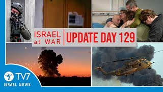 TV7 Israel News  Sword of Iron Israel at War  Day 129  UPDATE 120224 [upl. by Lhamaj60]