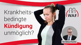 Krankheitsbedingte Kündigung Ist das wirklich unmöglich  Betriebsrat Video [upl. by Dor790]