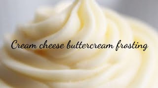 Cream cheese buttercream frosting [upl. by Hoppe]