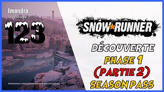 Je tente de découvrir la nouvelle map et ça tourne mal  Snowrunner 123 One X [upl. by Kamillah]