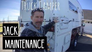 DIY truck camper power jack conversion part 1 [upl. by Apps934]