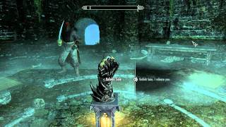 Skyrim Midden Daedric Relic Quest [upl. by Hsreh]