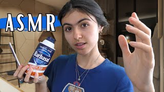 ASMR  loving girlfriend shaves your beard [upl. by Emor]