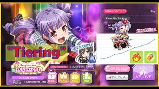 BangDream EN Bandori – Tiering quotHappy NewYear Dreamsquot event  January2021 [upl. by Ennayelhsa8]