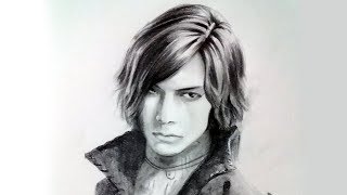 Drawing V  Devil May Cry 5  Pencil Glue [upl. by Ruffina]