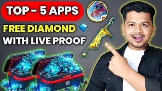 Top 5  Free Fire Diamond App  how to get free diamonds in free fire  free diamond app 2024 [upl. by Eva]