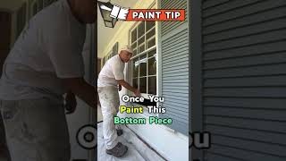 PAINT TIP How To Paint A SASH WINDOW 👍 shorts exteriorpainting paintingtips [upl. by Mcloughlin81]