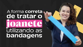 Aprenda como tratar joanete utilizando as bandagens [upl. by Hagood]