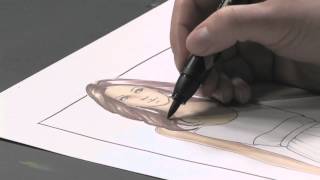 NEW BrushFine Art Marker Tutorial with Dijana Granov [upl. by Malsi]