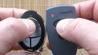 Marantec 8683MHz remote cloning procedure [upl. by Giorgi]