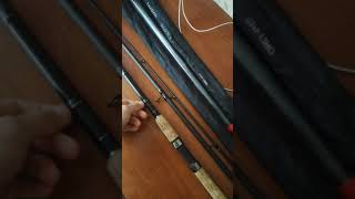 Отзыв о фидерном удилище Daiwa Black widow 39м 150г [upl. by Nuahsor]