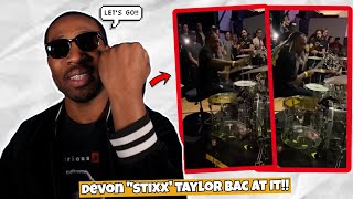 KBThaDrummer Reacts to Devon quotStixxquot Taylor Bacc at it Again 🔥🔥 [upl. by Libove]