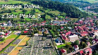 Mszana Dolna z lotu Ptaka 3  wrzesień 2023 [upl. by Doreen]