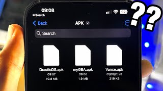 Can You Install APK Files on iOS  iPhone no [upl. by Guillema301]