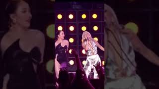 NYE Performance of Miley Cyrus amp Noah Cyrus shorts [upl. by Fredella]