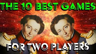 The 10 best games for 2 players [upl. by Tteltrab]